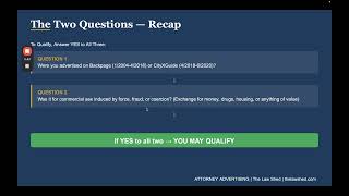 Understanding The Backpage Remission Program For Survivors Of Human Trafficking