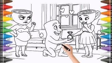 ITALIAN BRAINROT : Tung Tung Tung Sahur, Ballerina Cappucina, Udin Din Dun | Coloring Pages