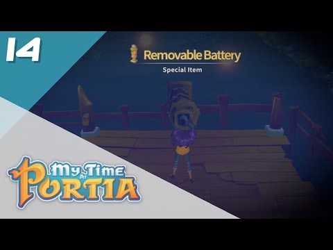 REMOVABLE BATTERY! || My Time at Portia #14