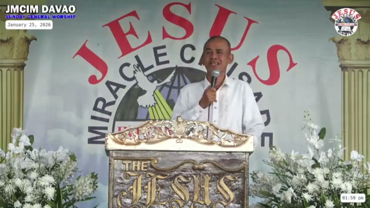 JMCIMDVO | Preaching | Bel, Bro. Preacher Joel Jerimocha | January 25, 2026