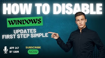 How to Disable Windows Automatic Updates on Windows