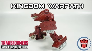 Hasbro / Takara Tomy Transformers War For Cybertron Kingdom Warpath