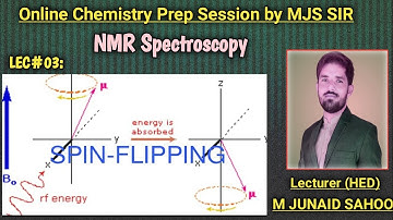 L-03: NMR Spectroscopy|Spin Flipping in NMR| Spin Relaxation of Nuclei|Chemistry Lectures by MJS