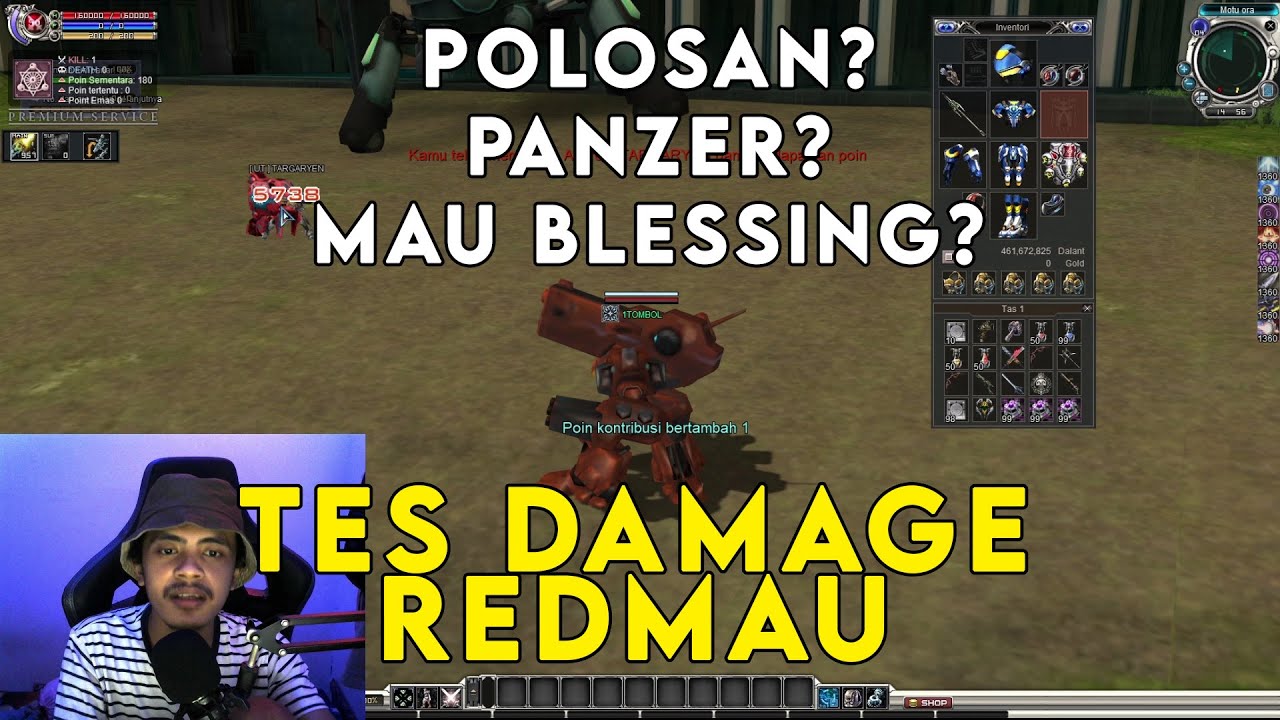 TES DAMAGE REDMAU - TUTORIAL RF