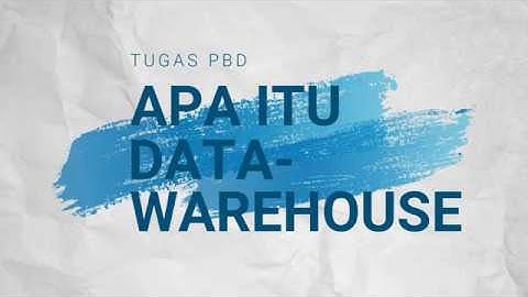 TUGAS PBD - Data Warehouse KELOMPOK 4