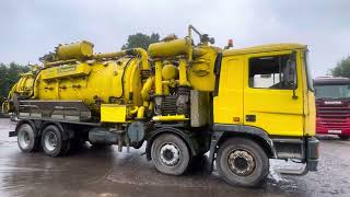 ERF EC10 Vacuum tanker 8x4