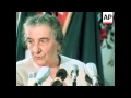 ISRAELI PRIME MINISTER GOLDA MEIR SPEAKING AT MEETING OF WOMEN JOURNALISTS AND WRITERS