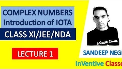 Complex Numbers || Class 11 || CBSE -JEE||Online Maths tutor