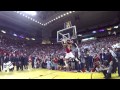 Texas tech football dunk contest