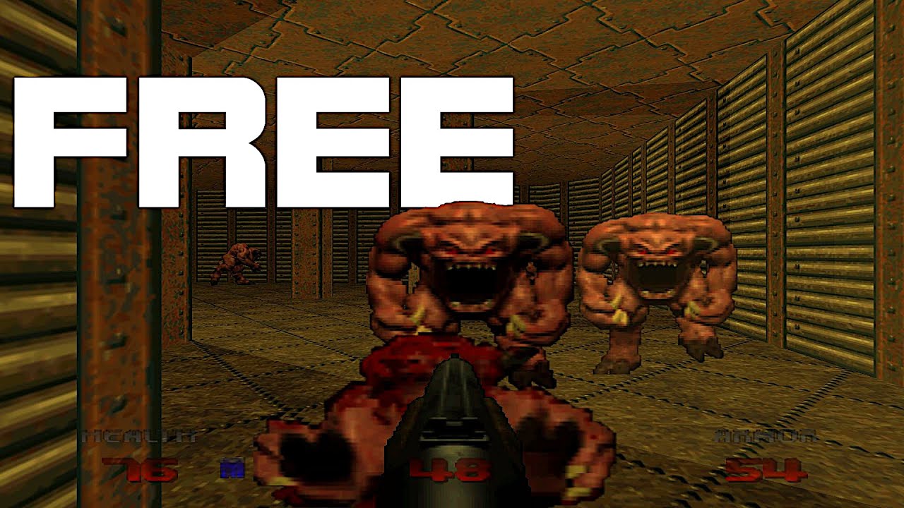 FREE GAME: 1990s Classic Sci-Fi Horror First-Person Shooter DOOM 64 (LIMITED TIME FREEWARE PROMO)