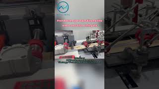 Laminated Paper Bag Making Machine with window function&amp;2 colors printer,Máquina hacer bolsas papel