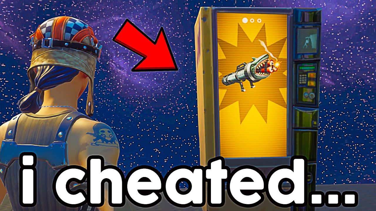I Cheated In 1v1's With BANNED Weapons...