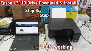 How To Download and install Epson L3110 Printer Driver | Epson L3110 Driver installation 2022 screenshot 5