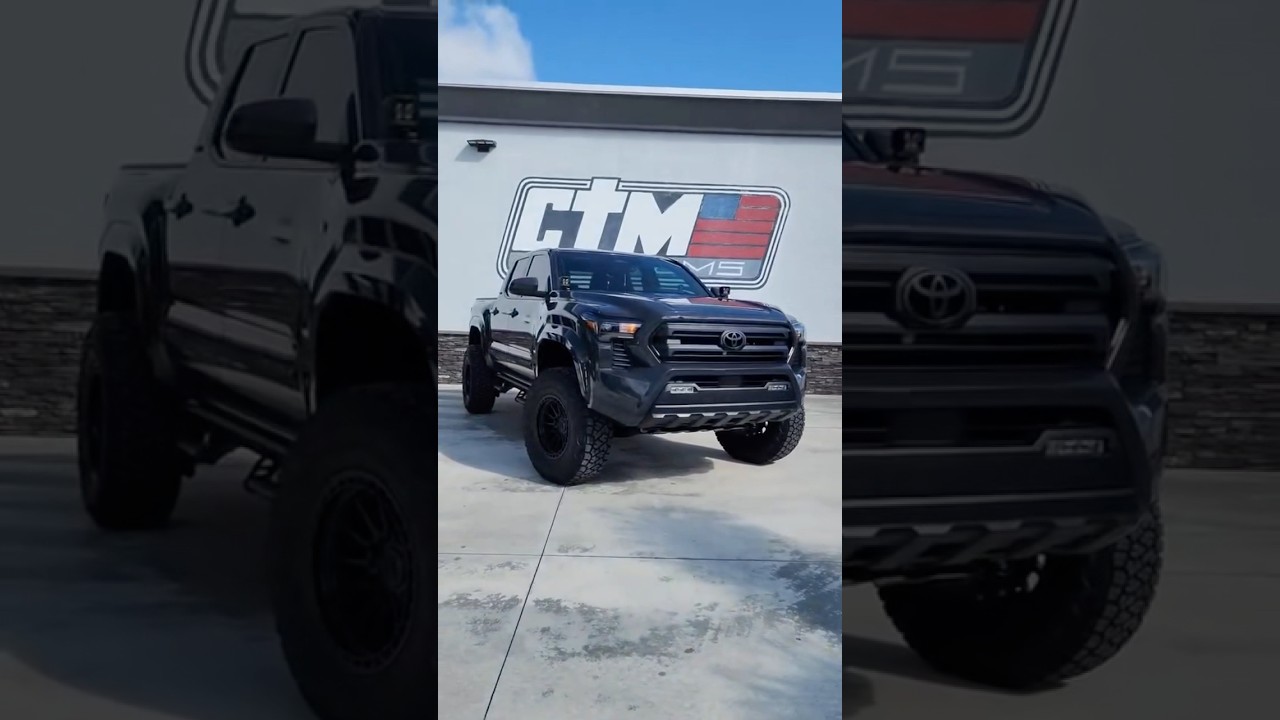 2024 Toyota Tacoma SR5 with 3.5” lift kit 17” Lock Off-road wheels & 285/75 Toyo Open Country tires!