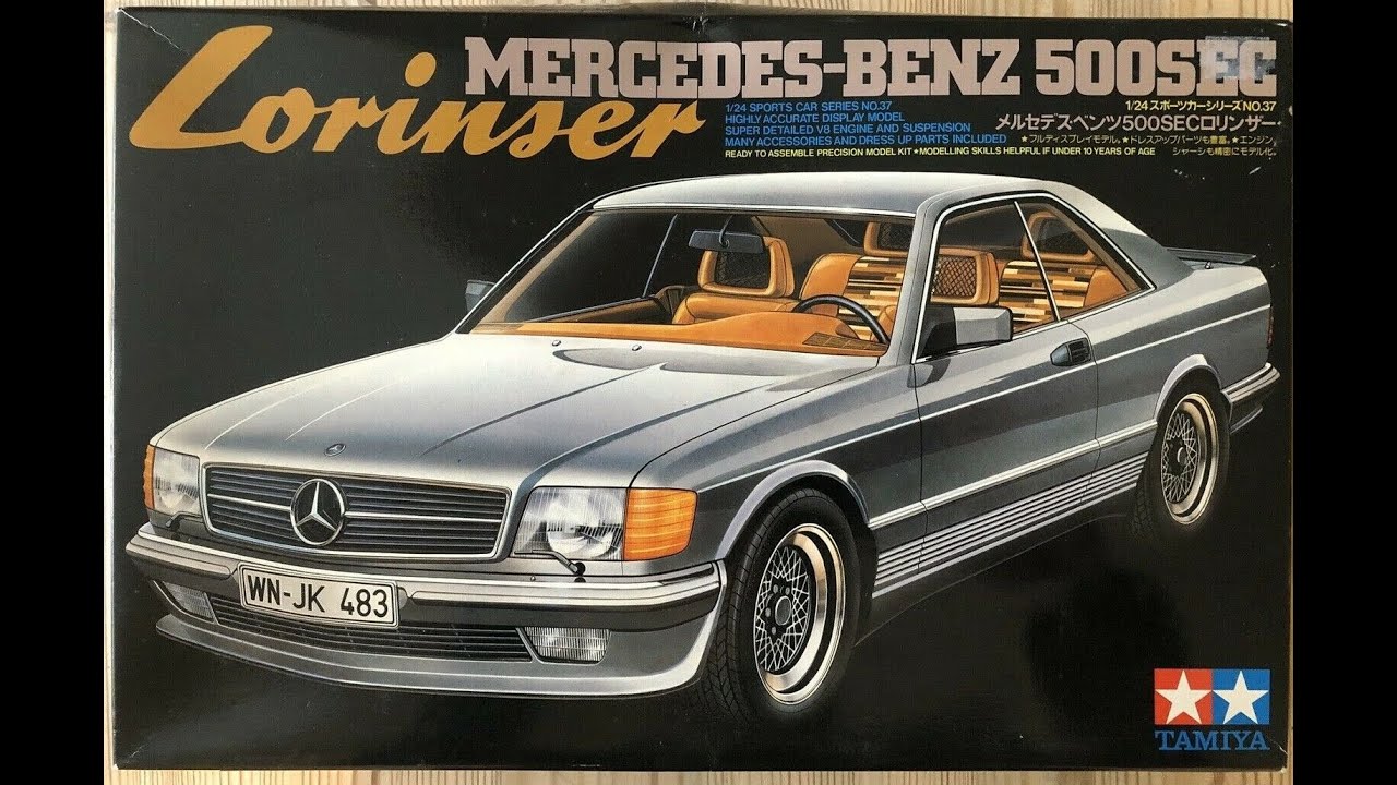 Tamiya - MercedesBenz 500SEC Lorinser - full build - YouTube