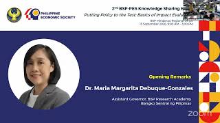 2nd BSP-PES Knowledge Sharing Event [Morning Session]