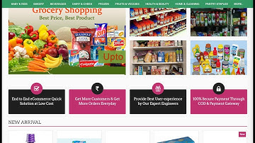 Grocery Shop Ecommerce Script