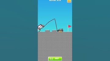 Draw Bridge Puzzle - Draw Game pim pim pika pou #kidspuzzles #puzzling #hardpuzzle #puzzleball