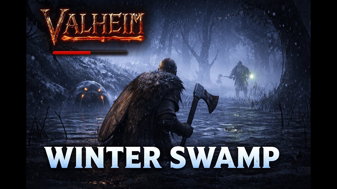 Valheim – Winter Swamp Exploration & Survival (Season mod | No Commentary)