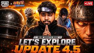 BGMI 4.5 NARUTO UPDATE GAMEPLAY ! šš„ LET'S EXPLORE BGMI 4.5 UPDATE ! BGMI 4.5 NARUTO UPDATE GAMEPLAY ! šš„ LET'S EXPLORE BGMI 4.5 UPDATE !