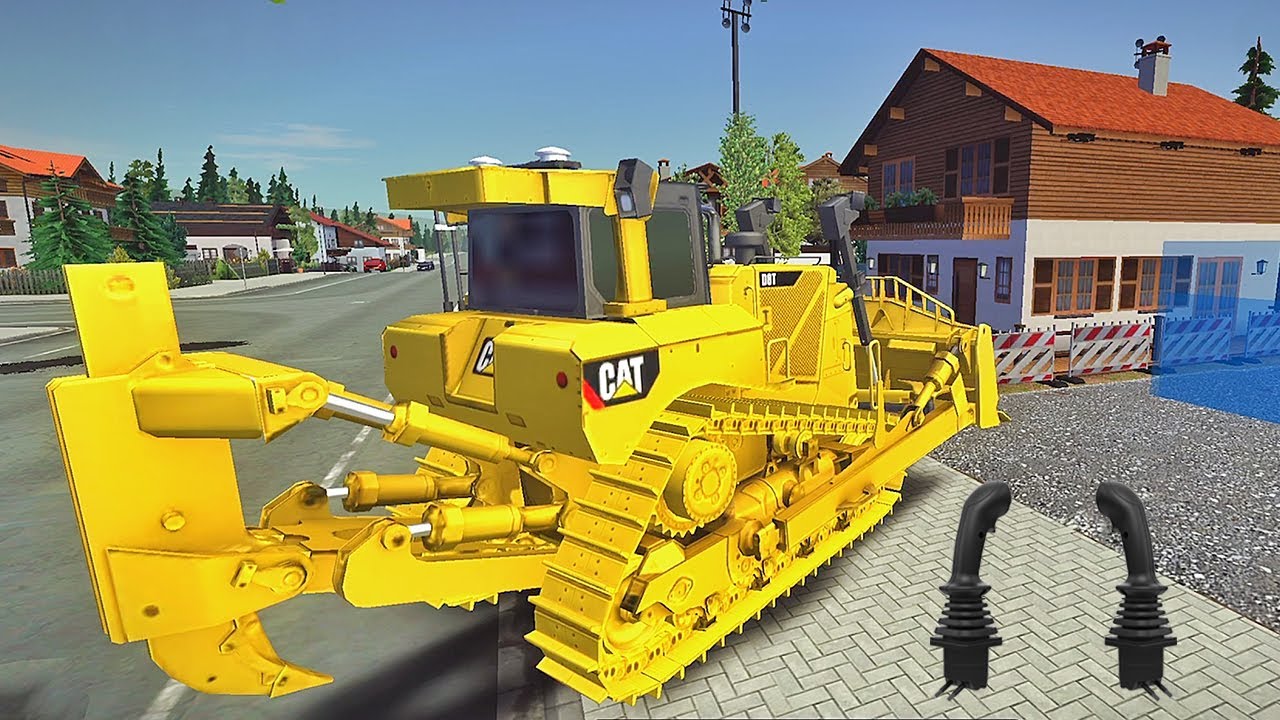 cat excavator games