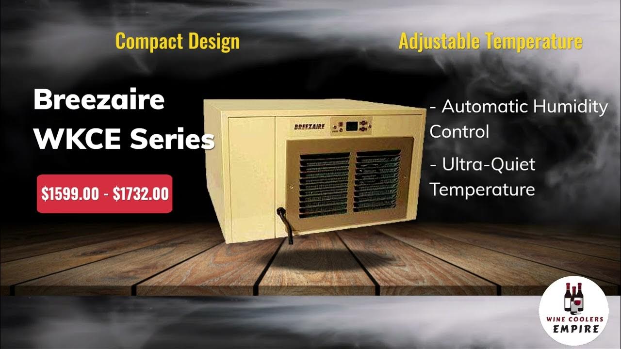 Best Breezaire WKCE Series Wine Cellar Cooling Unit Wine Coolers