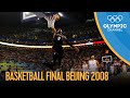 USA v Spain - Full Men's Basketball Final | Beijing 2008 Replays