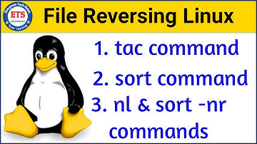 3 Different Ways to Reverse the Order of File Content | File Reversing in Linux | Linux Commands
