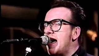 Elvis Costello -  Pads, Paws, Claws  and Leave My Kitten Alone (Live on Letterman 1989)