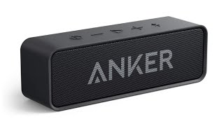Review: Upgraded, Anker Soundcore Bluetooth Speaker with IPX5 Waterproof, Stereo Sound, 24H Playtime