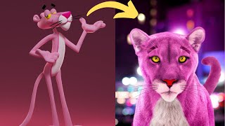 Pink Panther and Pals Characters In Real Life