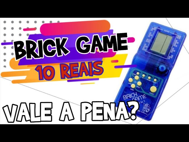 Super Mini Game Retro Jogo Tetris 9999 Jogos Brick Game Portatil