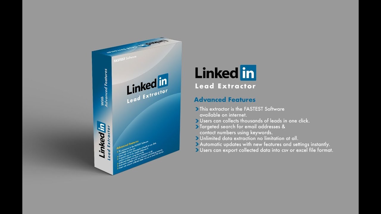 LinkedIn Lead Extractor 2020