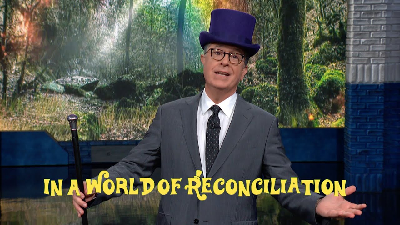 Stephen Colbert Channels Willy Wonka To Explain Congress The New York Times