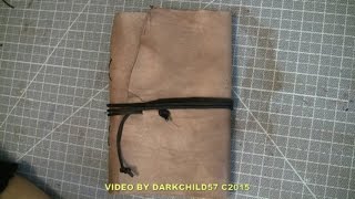 DIY: High capacity refillable Travel Journal (see description)