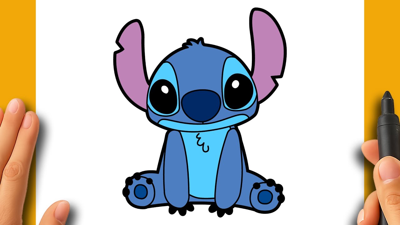 Como Desenhar o Stitch Passo a Passo! - YouTube