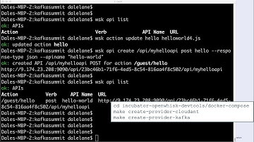 Adding providers to OpenWhisk