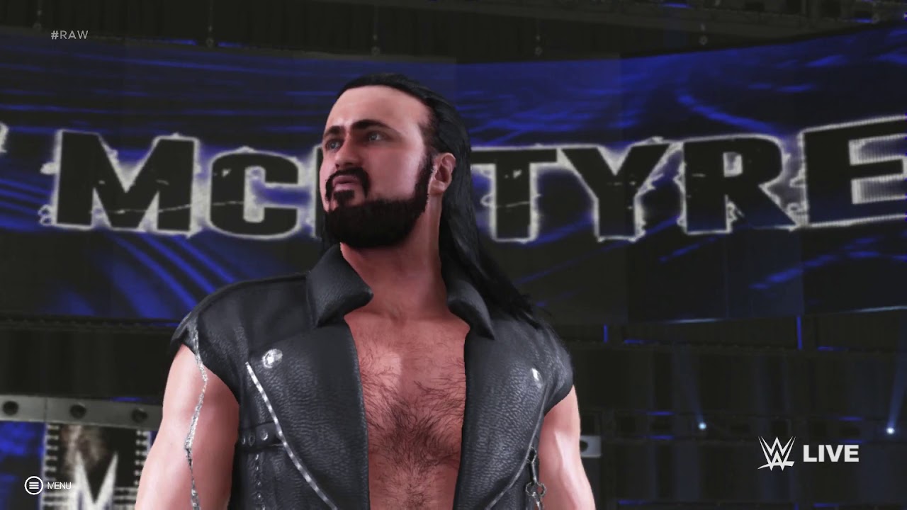 DREW McINTYRE - ENTRANCE & FINISHERS | WWE 2K19