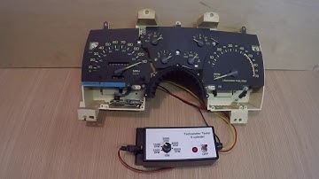 1990-92 Camaro Speedometer test demo