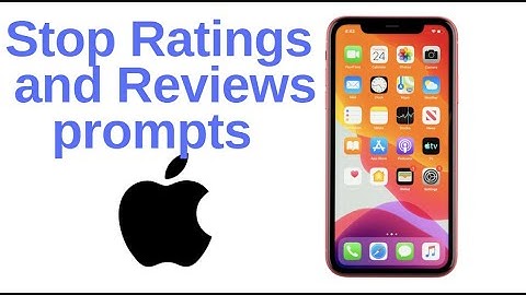How to Stop Apps From Asking for Ratings and Reviews on iPhone
