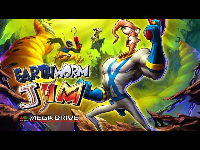 Personagem - A história de Earthworm Jim - Arkade