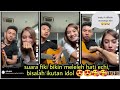 live ig bareng fiki naki dan echi imut bapau | echi meleleh dong di nyanyiin fiki naki..