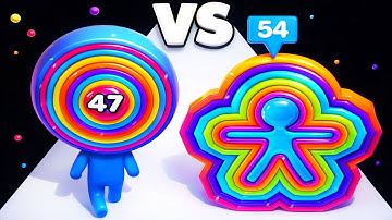LAYER MAN 🧱 vs LAYER RUNNER 3D 💥 ASMR Gameplay | Satisfying Layer Run Mobile Android iOS QW2577