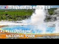 旅Vlog第１弾 : ３泊４日イエローストーン国立公園/キャンプで行く世界遺産/Camping in Yellowstone National Park/
