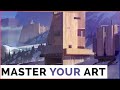 Create powerful paintings from your art studies