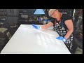 (597) HUGE 3x4 ft Dirty Ribbon Pour !  Fluid Acrylic Pouring Art