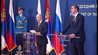 Vučić i Putin o pitanju Kosova