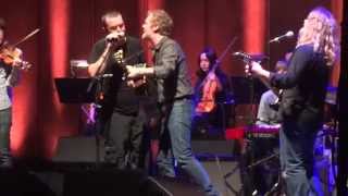 Video thumbnail of "Glen Hansard, Chris O'Dowd & Friends, "The Auld Triangle" @ the Hollywood Bowl"