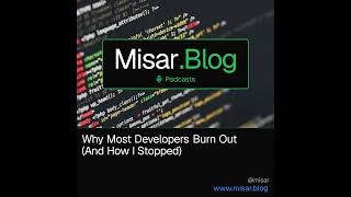 Why Most Developers Burn Out (And How I Stopped)