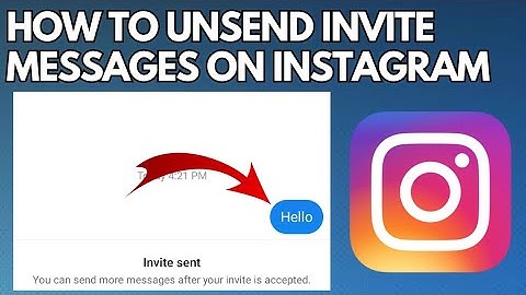 How to Unsend Invite Message on Instagram (2023) | Delete  Invite Message on Instagram